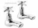 Mercia X-top 3/4 Inch Bath Pillar Taps
