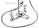 Mercia X-top Bath/shower Mixer C/w Kit