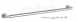 Grohe Atrio 40309000 Towel Rail 600mm