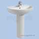 Twyford Refresh Re4341 650 One Tap Hole Basin Sc Re4341sc