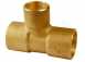 Yorks Yp37r 22mm X 22mm X 15mm Red Sweep Tee