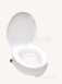 Delabie Toilet Booster Seat With Lid White Plastic
