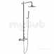 Mikura Bar Shower And Rigid Riser And Jets