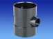 4s484b Black 110mm D/sw Bossed Pipe 40mm
