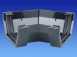 4t804w White Osma 4 Inch X135d Angle Sq Line