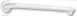 Delabie Grab Bar 32 L500 White Epoxy Stainless Steel