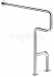 Delabie Floor To Wall Support Rail (left) 32 Stainless Steel Satin