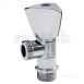 Prestex 78 Chrome Plated Angle Stop Valve 1/2