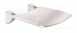 Delabie Lift-up Comfort Shower Seat White Epoxy Stainless Steel