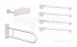 Delabie Doc M Wc Basic Pack With Backrest 320x250 Aluminium White