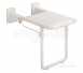 Delabie Lift-up Shower Seat With Leg L650 White Epoxy