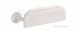 Delabie Backrest 320x125 White Epoxy Aluminium