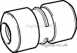 Hep20 22mm Slimline Str Connector Hx1