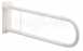 Delabie Drop-down Support Rail 33.7 L850 White Epoxy St Steel
