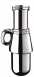 Delabie Urinal Siphon F1 1/4 Inch With Horizontal Outlet 32 Chr Brass