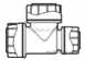 15 X 10 X 15 Polplumb End Red Tee 5