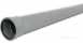 Center Single Socket Soil Pipe 110mm 3 M Grey