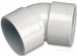 Center Cb11-w Obtuse Bend 45 Deg 125 Inch