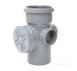 POLYPIPE 82MM X 45DEG SOIL BRANCH ST304W