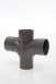 Polypipe 50mm X 92.5deg Cross Tee Ws50-w