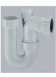 Mcalpine Sc10v Seal Tubular Swivel P Trap 1.5 Inch X 3 Inch