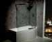57.6000 Celsius Showerbath Screen Silver
