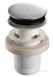 Delabie On/off Washbasin Waste 1 1/4 Inch Stainless Steel Valve