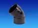 5m163w White Osma 40mm 45deg Bend