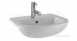 Lisbon Ii Semi Recessed Basin One Tap Hole White 64.0022