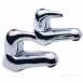 Pegler Yorkshire Leger Bath Tap Chrome Plated 0.75 Inch Pair