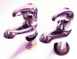 Carmen Twin Lever Basin Mixer Plus Popup Wast