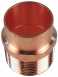 Lawton Tube Acr Female X Copper Reducing Fitting 1.5/8 X 1.1/8 Inch