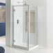 Corniche Easy Clean 1000 Hinge Door Silver 69.0091