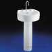 Ideal Standard White E0015 Pedestal For 50cm Basin Wh