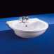 Ideal Standard Alto E7586 550mm Two Tap Holes Semi-countertop Basin White