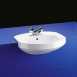 Armitage Shanks Profile S2441 505mm One Tap Hole Semi-countertop Basin Wh S244101
