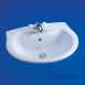 Ideal Standard Alto R4108 560mm One Tap Hole Vanity Basin White