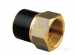 Georg Fischer Pe Spigot Adaptor Fi Brass 40-1.1/4
