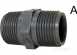 Georg Fischer Abs T/t Barrel Nipple 299115 2