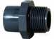 Georg Fischer Abs Adpt Socket Nipple 1/2-3/4-r3/4