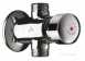 Delabie Tempostop Exposed Shower Valve M1/2 Inch Inline 30sec Time Flow