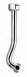 Delabie Urinal Neck Tube F1/2 Inch F3/8 Inch For J Delafon Coquille 2-1519