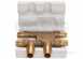 Georg Fischer Ifit Brass Cross Tee 16/20