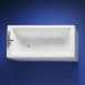 Ideal Standard Concept E729901 De Bath 1700 X 750 Two Tap Holes Wh