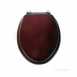 Axis 8065m Toilet Seat Mahogany Chrome