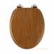 Trditnl Toilt Seat Sft Clse Honey Oak/ch