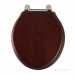 Greenwich 8099 Toliet Seat Chrome/mahog