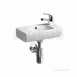 E100 Sqr Hr Basin Compact 450x250 One Tap Hole Wh