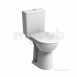 E100 Round Wc Ho Raised Height Pan White