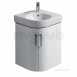 E200 Unit For Corner Hrb 500mm White
